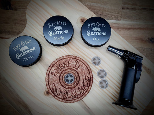 Smoke It - Mahogany - Cocktail Smoker Bundle