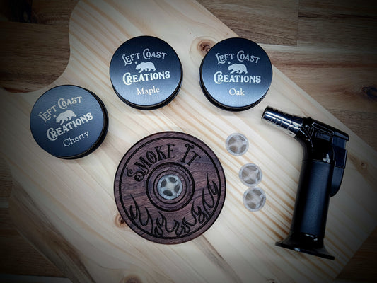 Smoke It - Walnut - Cocktail Smoker Bundle